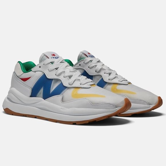 New Balance Other - New Balance x Staud 57/40 'White Blue Quartz' M5740SR Lifestyle Casual Sneakers